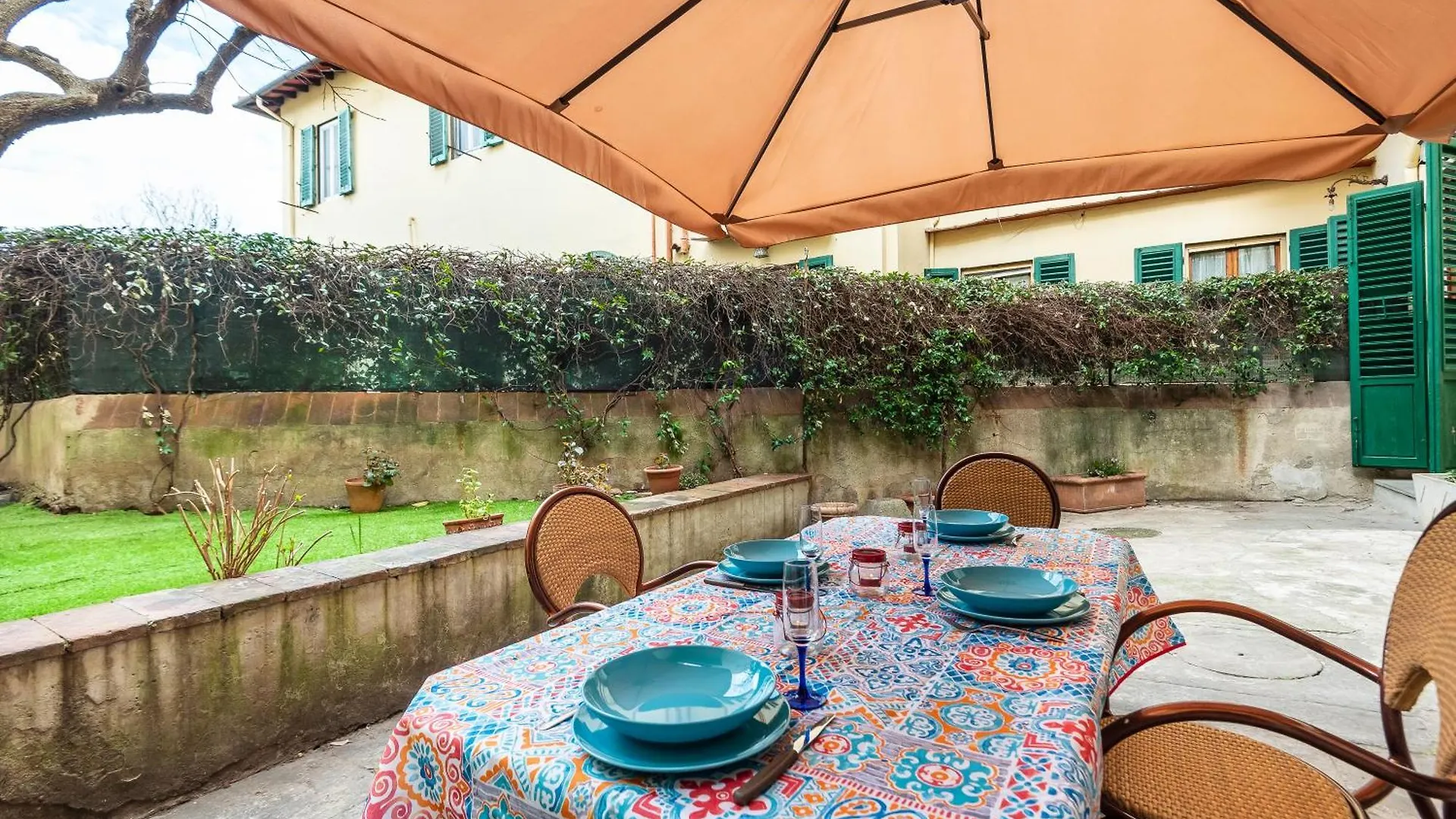 Garden Apartment In Φλωρεντία